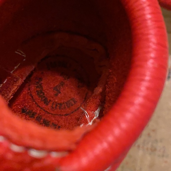 Bird rock baby Classic Hibiscus Baby’s Moccasins size 4 - Picture 6 of 7